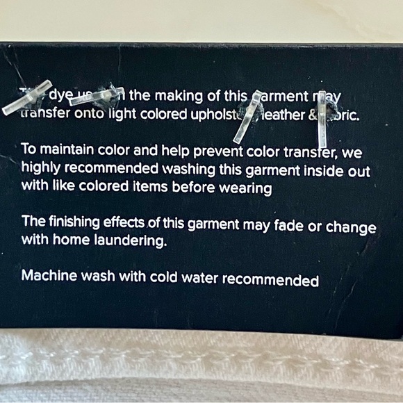 NWT JOE’S High Rise Crop Bootcut Jeans w/ Stretch Size 34 White Retail = $198 - Picture 16 of 16